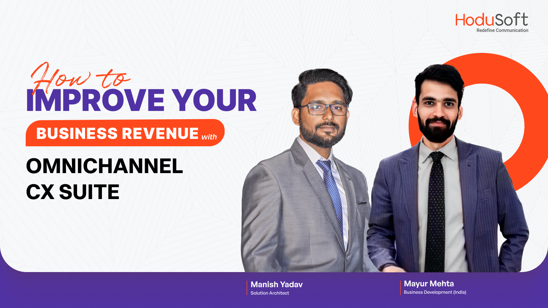 Webinar - How to improve your business revenue with omnichannel CX suite